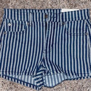 American Eagle size 4 high rise jeans shorts